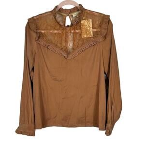 See U Soon Brown Top Small